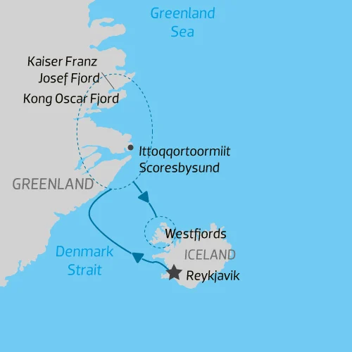 Iceland & East Greenland: Under the Northern Lights | Douglas Mawson